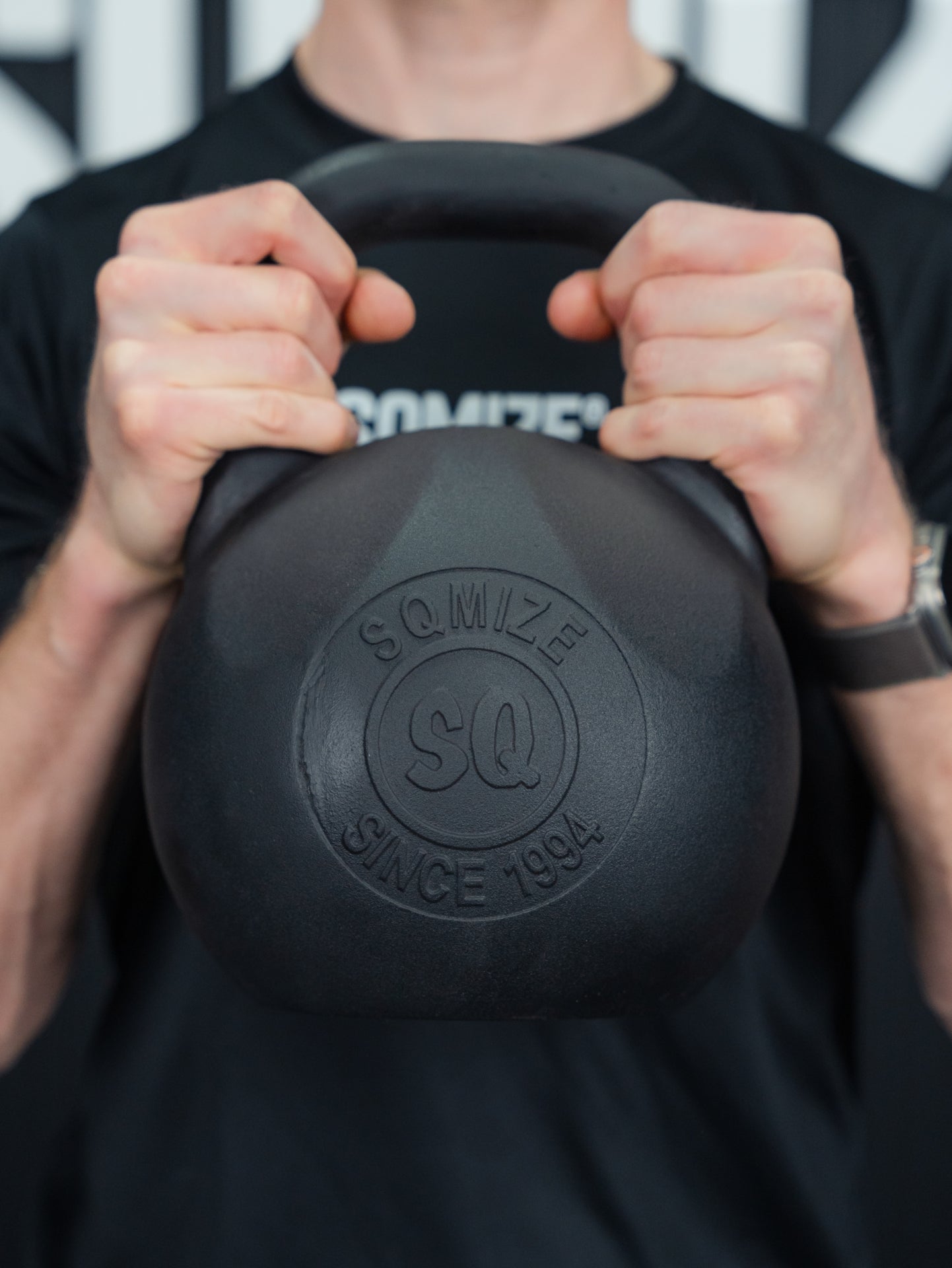 Black Competition Kettlebell SQMIZE® BCK, 8 - 32 kg