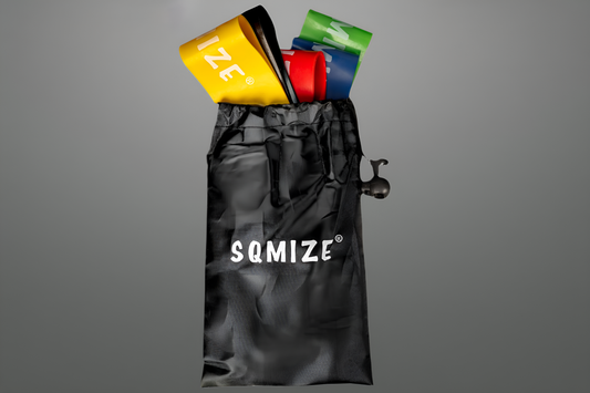 Mini Power Fitnessbänder Set SQMIZE® MPB60, 5 Bänder