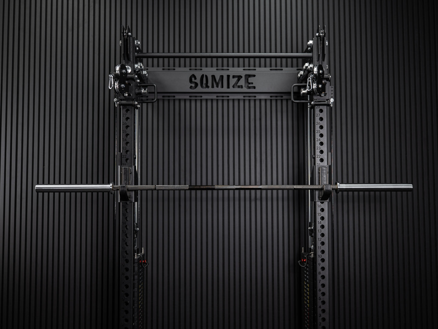 Calibrated Competition Powerlifting Langhantel SQMIZE® PREMIUM BISON OB86PL-IPC