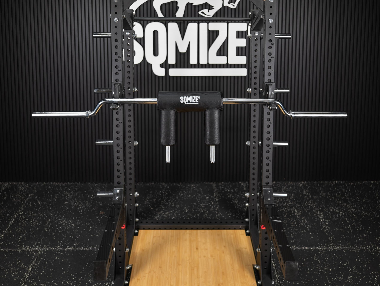 Olympia Safety Squat Bar SQMIZE® OBSB ELITE Q91, Frontgriffe Stahl