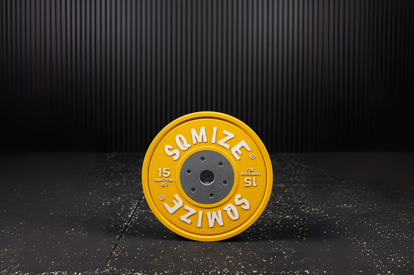 Premium Bison SQMIZE® Competition Bumper Plate CompBP-C, 5 - 25 kg
