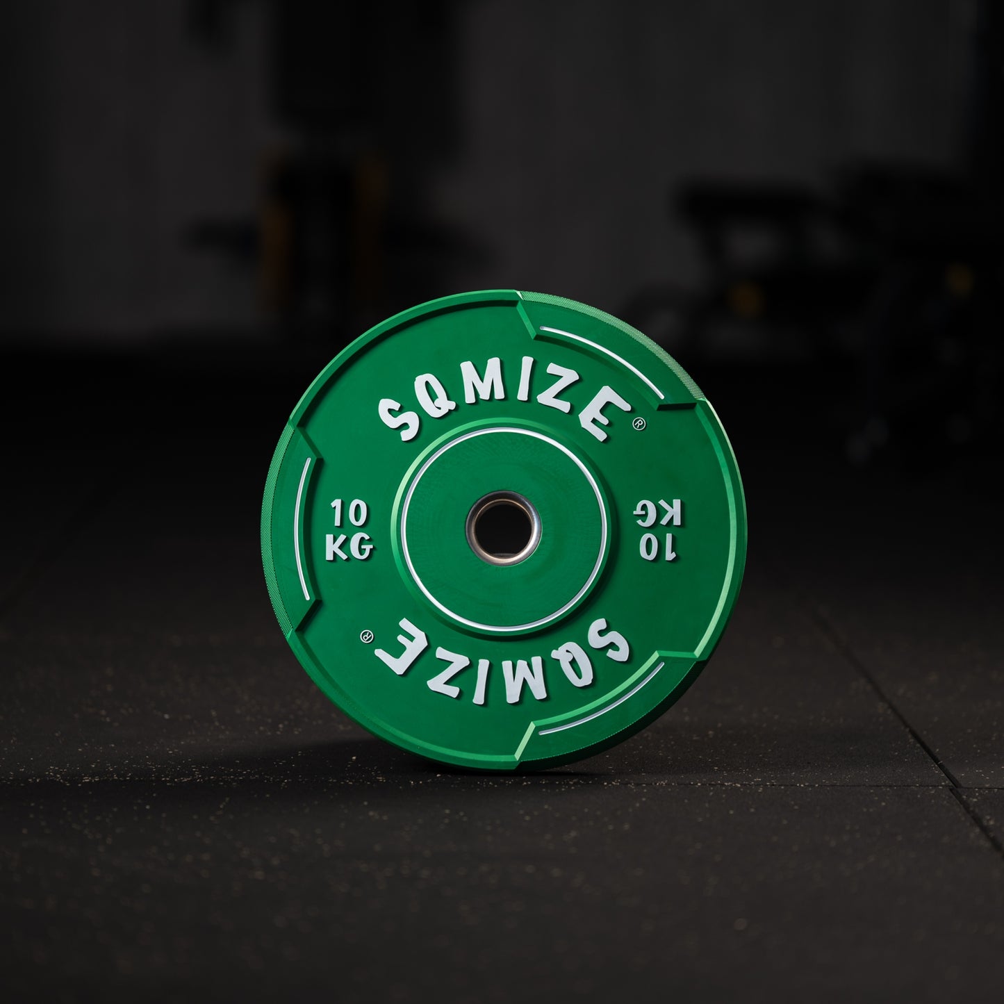 Premium Bison Colored Bumper Plate SQMIZE® V-CBP, 5 - 25 kg
