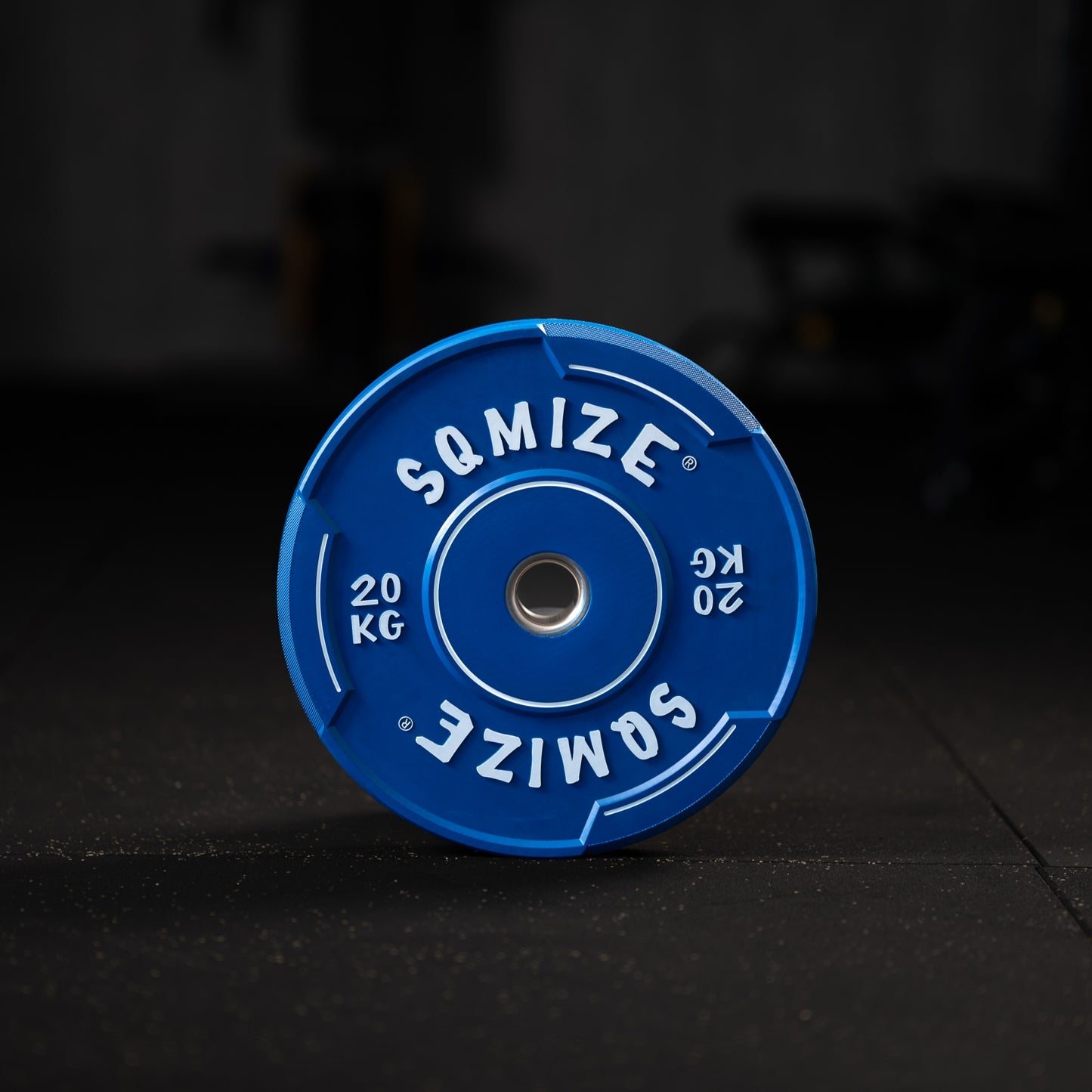 Premium Bison Colored Bumper Plate SQMIZE® V-CBP, 5 - 25 kg