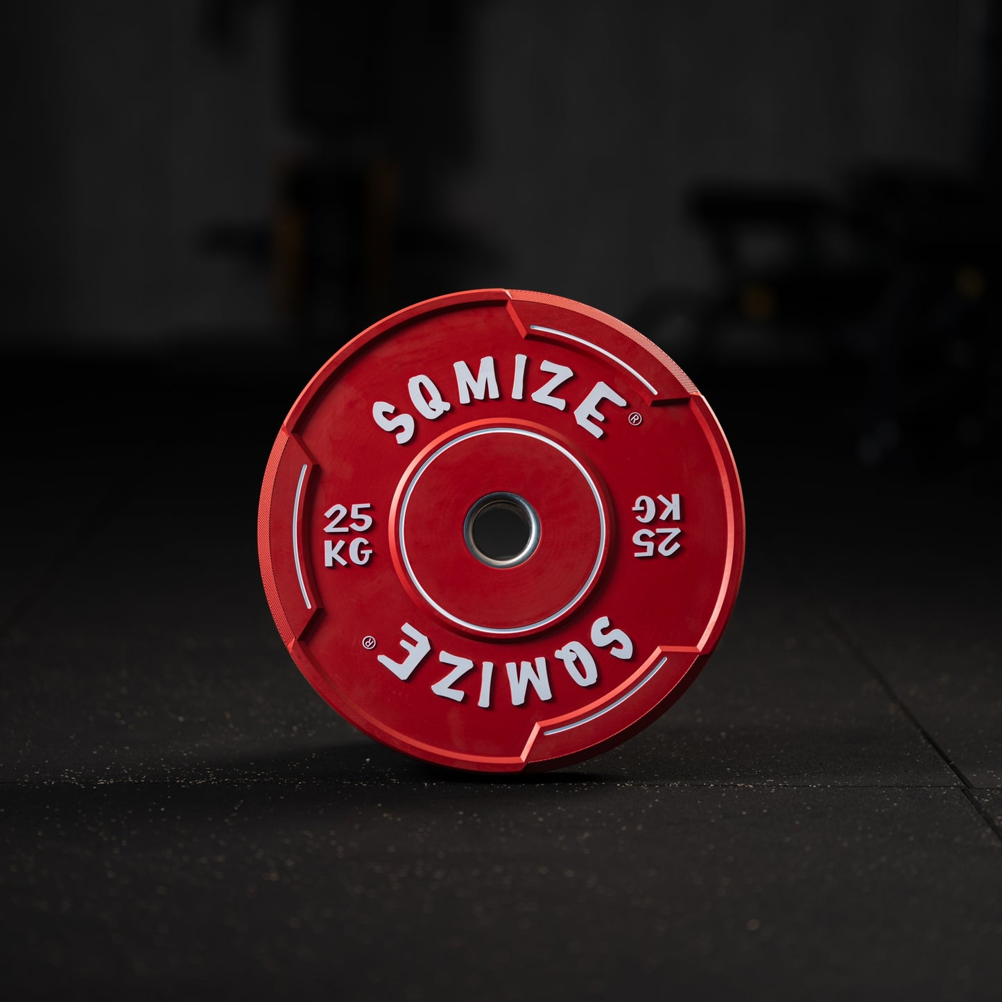 Premium Bison Colored Bumper Plate SQMIZE® V-CBP, 5 - 25 kg