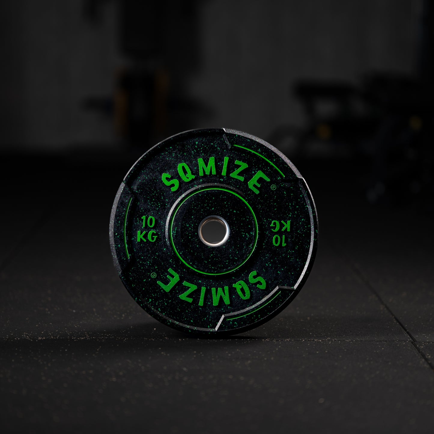 Premium Bison High-Tempered Bumper Plate SQMIZE® V-CRBP, 5 - 25 kg