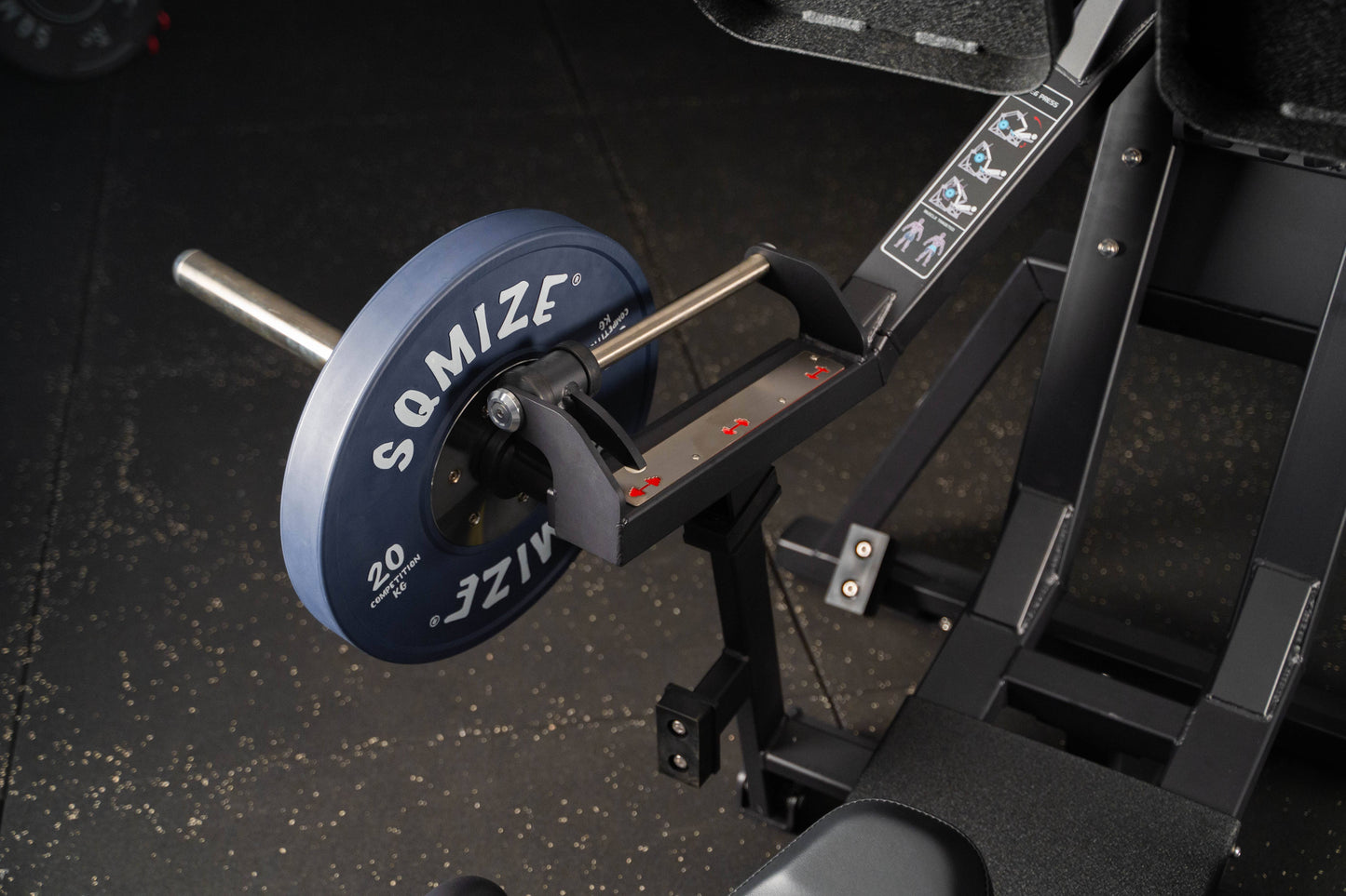 Iso-Laterale Studio Beinpresse SQMIZE® PREMIUM BISON LPL30i www.simpleproducts.at 