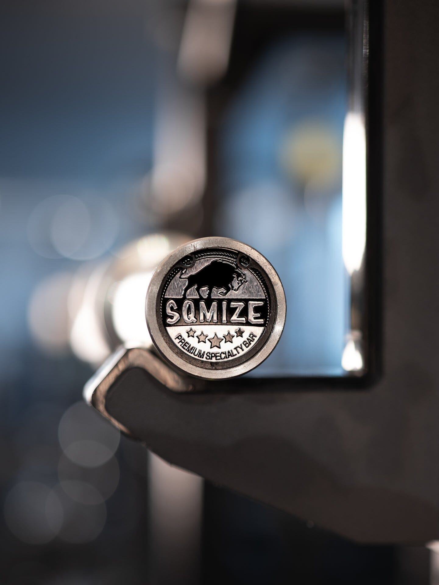 Olympia SZ Hantelstange SQMIZE® OB47B, Titanium Black, 30 mm www.simpleproducts.at 