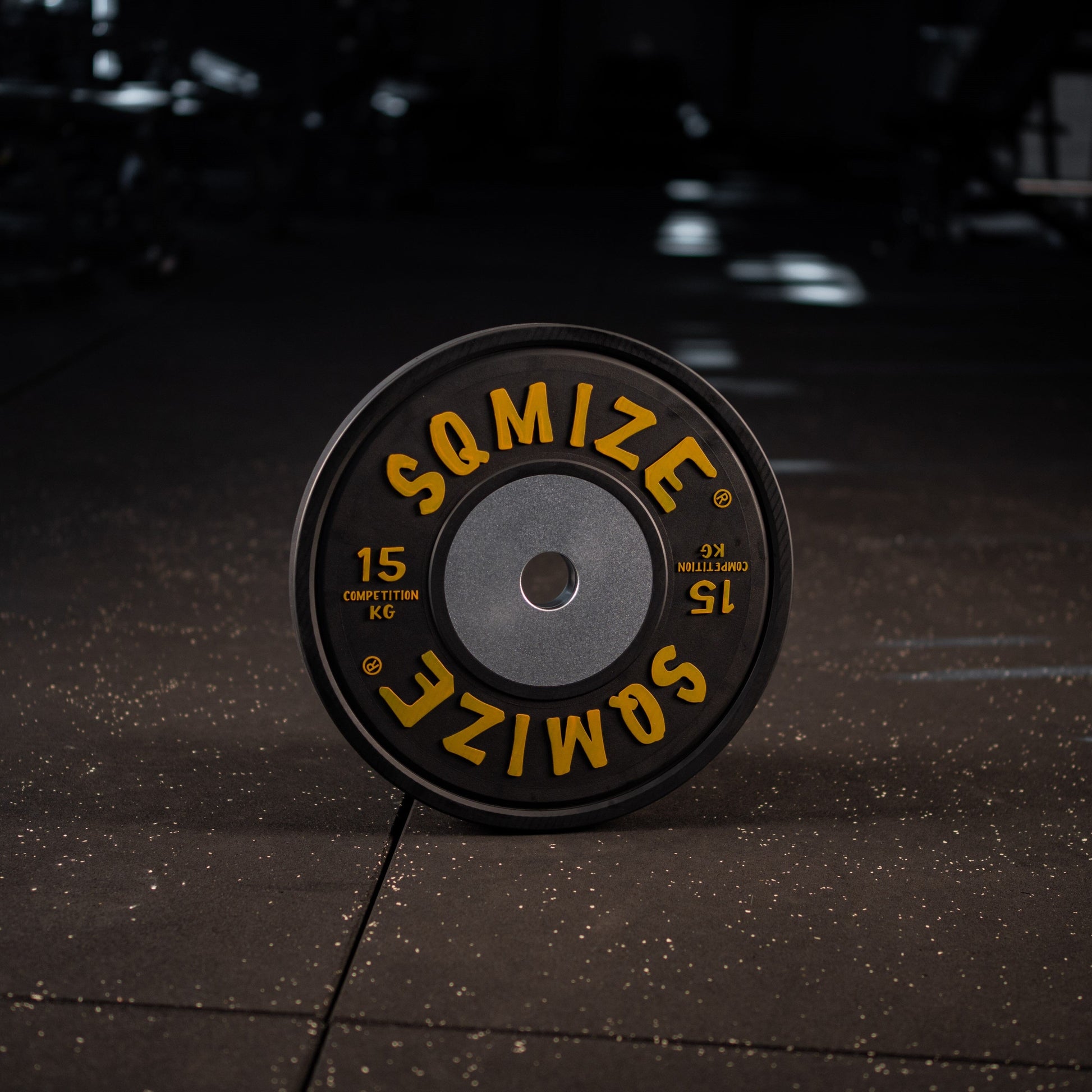 Premium Bison Black Competition Bumper Plate Set SQMIZE® V-CompBP, 90 - 140 kg www.simpleproducts.at 