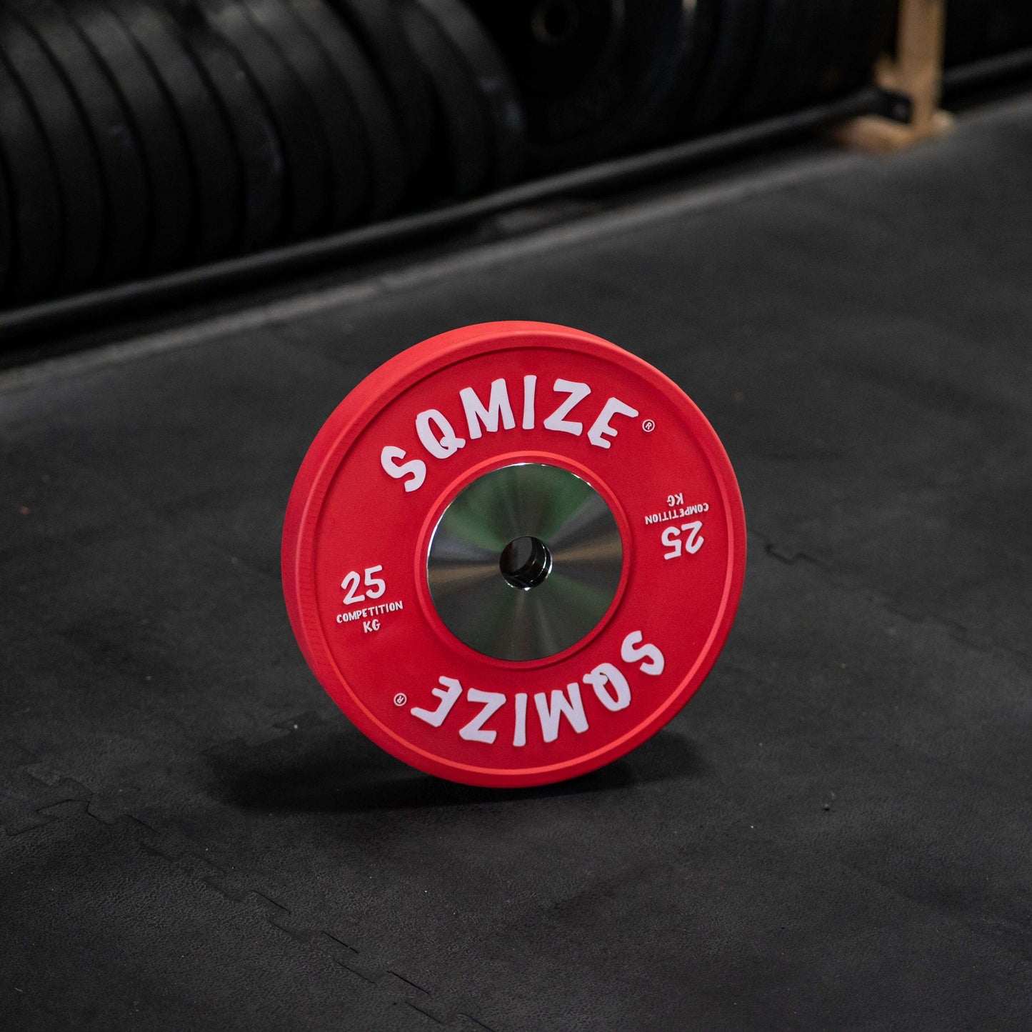 Premium Bison Competition Bumper Plate Set SQMIZE® CompBP, 90 - 140 kg www.simpleproducts.at 