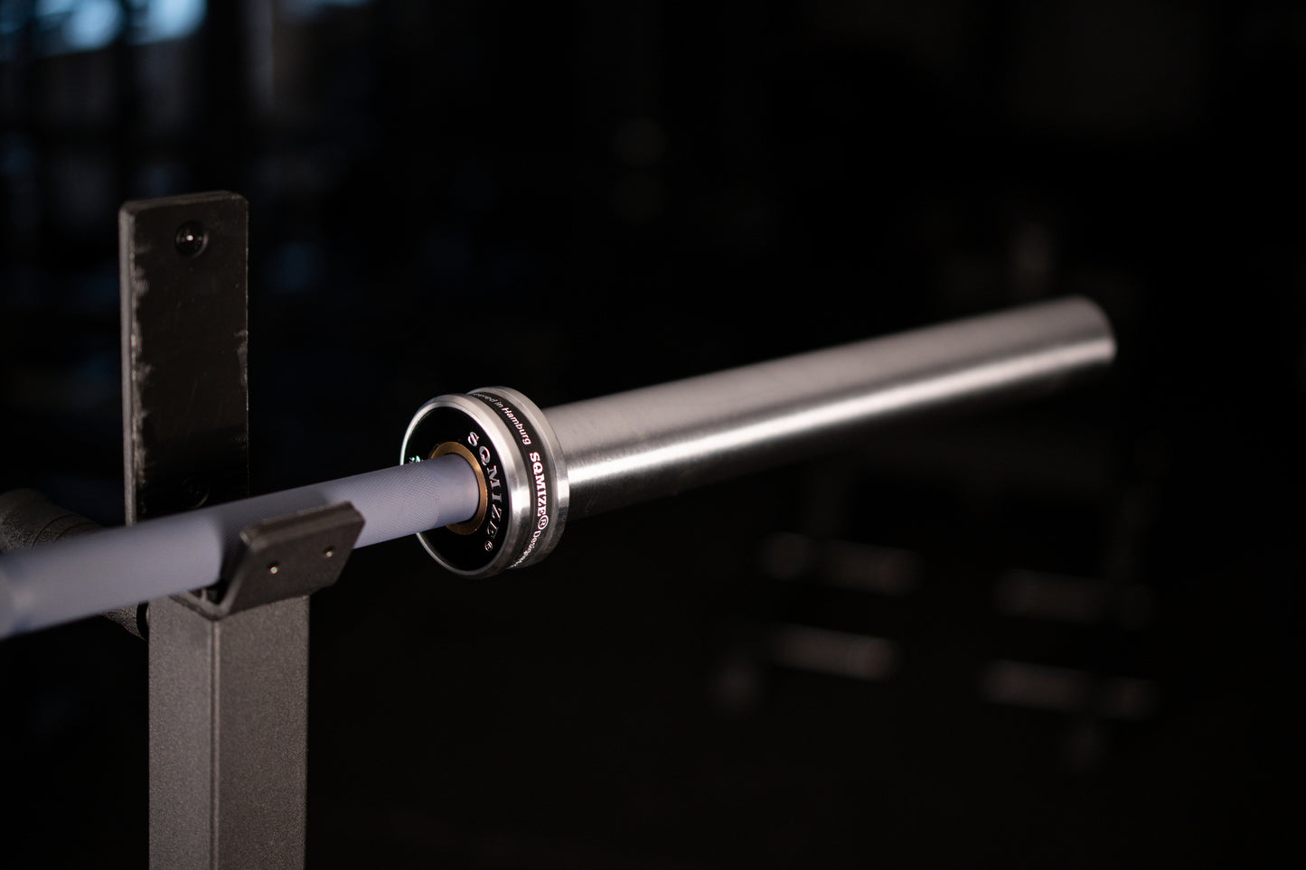 SQMIZE® PREMIUM BISON Hybrid Langhantel Manufaktur Edition, 220 cm