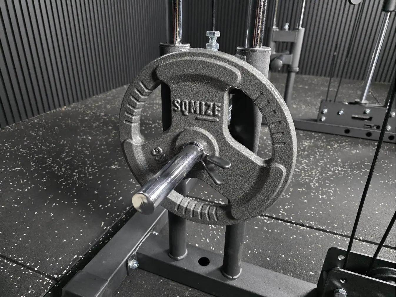 All-in-One Rack Station SQMIZE® ELITE CLUB SQ-R356, Power Rack, Linear Smith & Kabelzugstation, Höhe 210 cm
